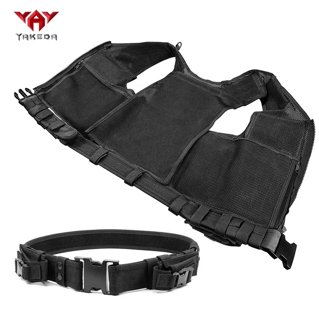 Tear Resistant Mesh Hunting Vest Double Layer Fabric