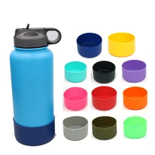 

Slip-Proof Silicone Boots/Sleeves Fit For 12&24oz / 32&40oz Hydro Flask Bottle Non-Slip Pad Space Flask Silica Gel Cover Sports