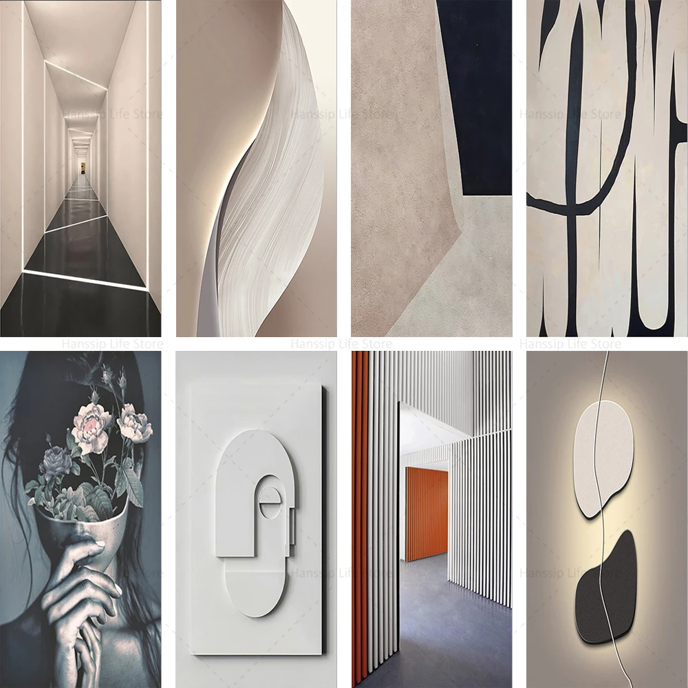 

3D Space Geometric Door Sticker Visual Pattern Vinyl PVC Waterproof Self-adhesive Apartment Elevator Room Bedroom Door Stickers