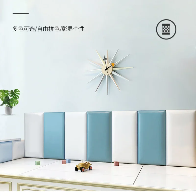 Tatami Bed Head Soft Bag Basketball Court Golf Course Anti-collision Soft Bag Wall Sticker Self-adhesive Headboards
