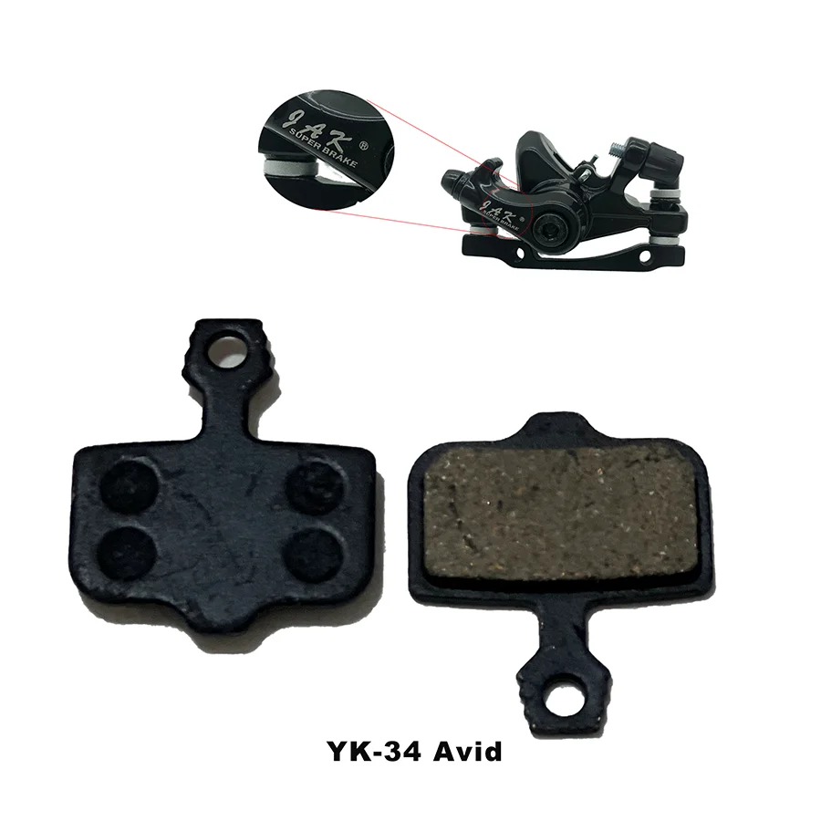 ElectricScooterDisBrakePadsYK34AvidForMechanicalDiscBrake