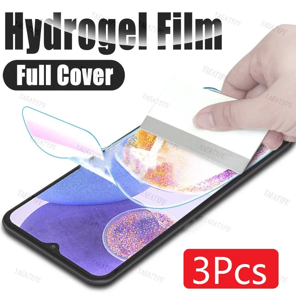 Premium 3-Pack HD Hydrogel Screen Protector Films