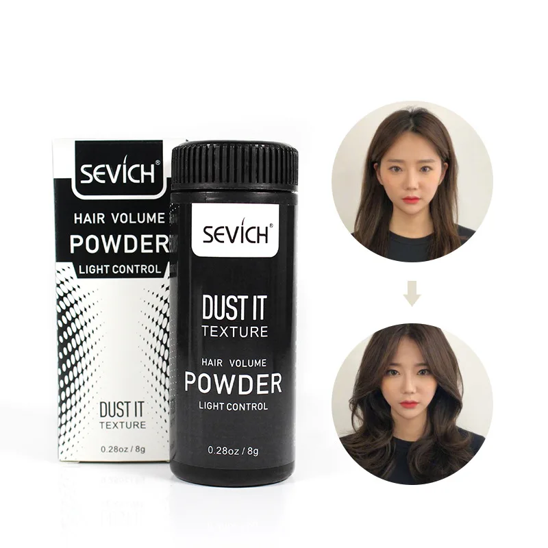 Sevich 8g Hair Fluffy Effective Modeling Oil Remove Quick Hair Mattifying Powder Refreshing Natural Volumizing Styling sevich hair mattifying powder with spray nozzle new style hair powder spray fluffy effective modeling oil remove quick
