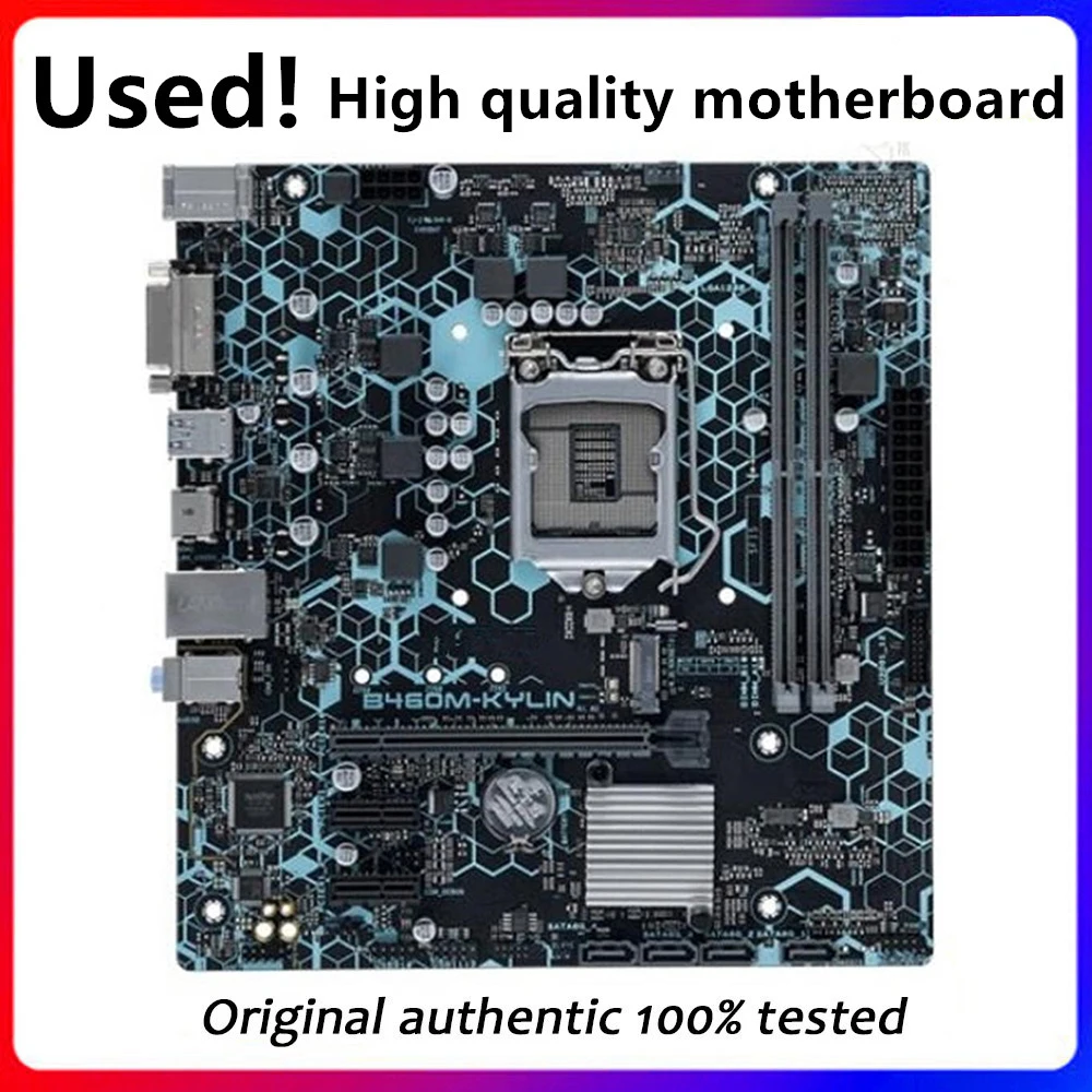 

Оригинальная б/у Материнская плата Intel B460 64 Гб DDR4 LGA 1200 i7/i5/i3 USB3.0 SATA3