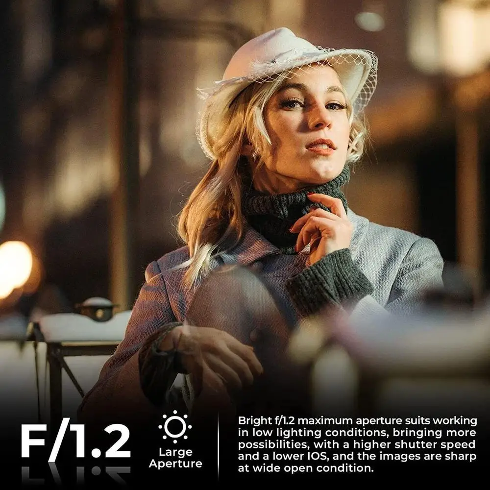 75mm F1.2 Pro Fuji X Lens Auto Focus Large Aperture Portrait APS-C for Fujifilm