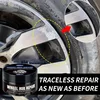 Car wheel hub refurbishment, alloy plastic cleaning and refurbishment agent, scratch reduction, polishing, brightening 6