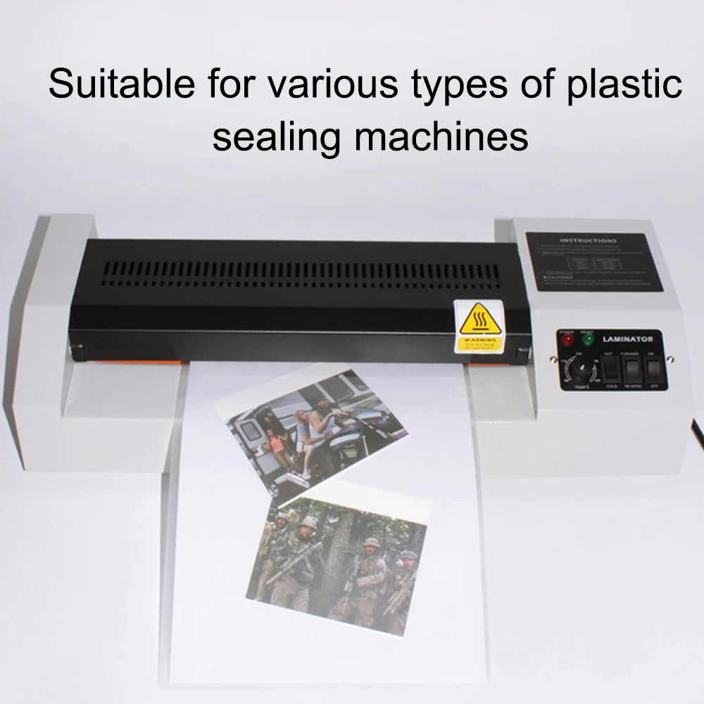 0.06mm plastic coated plastic film 3/4/5/6 inch protective film paper photo card ID 100 sheets/set
