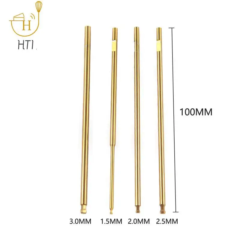 1pcs RC Tools Hex Ball Tip Screwdriver Driver Hardened 1.5 2.0 2.5 3.0mm For Rc Helicopter Toys