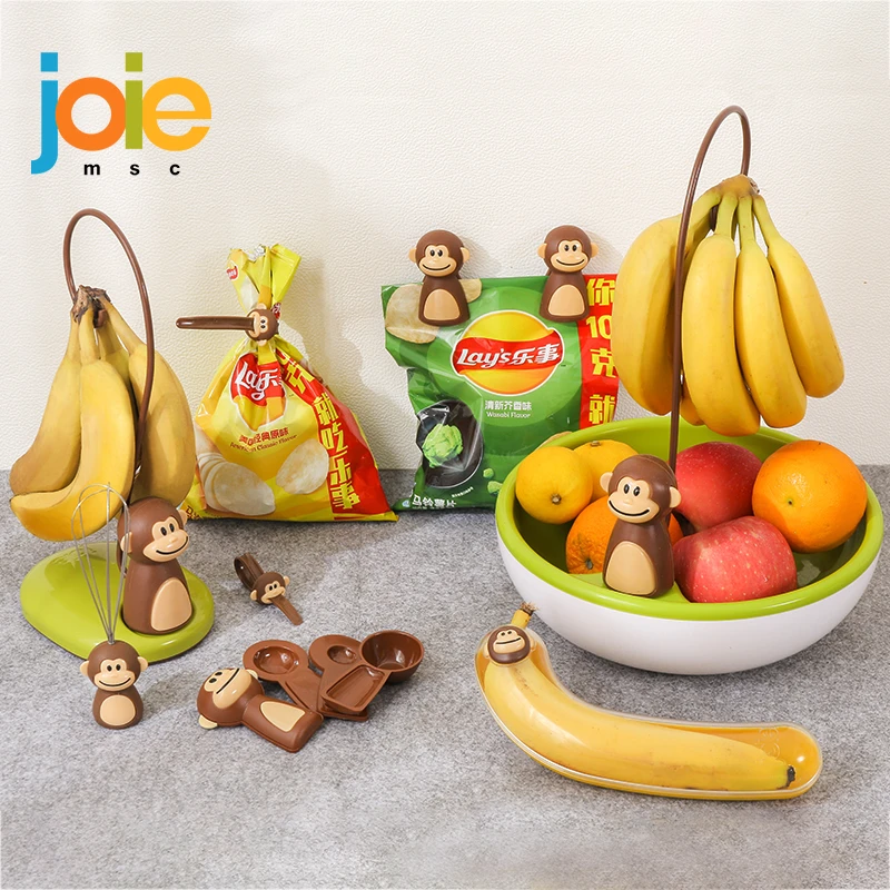 Joie Monkey Series Banana Tree Hook Hanger Fruit Holder Bpa Free Fruit