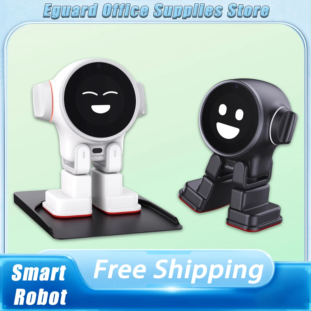 LeTianPai Smart Robot AI Emotional Interaction Games Python Programming Ten Languages Electronic E-Pet Toys For Children
