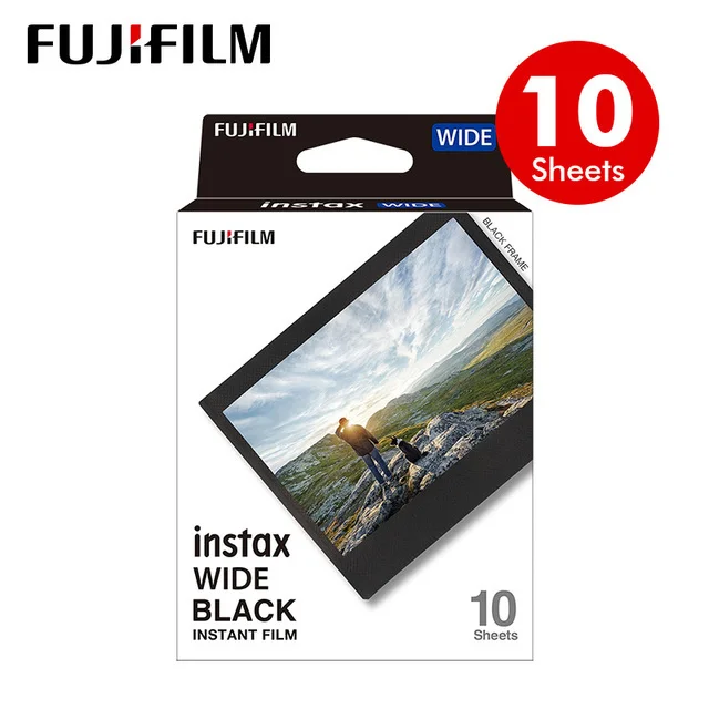10-100 Sheets Fujifilm Fuji Instax 5 Inch Wide Film White