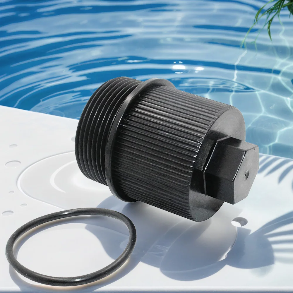 190030 Drain Plug Cap Filter Drain Plug with O-Ring Drain Cap Replacement for Pentair Clean&Clear Plus FNS Plus Quad DE