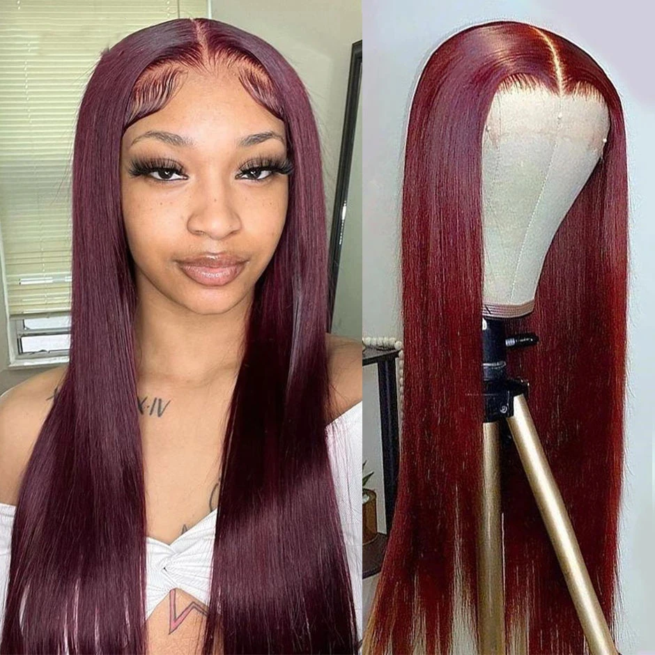Straight Lace Frontal Wig Straight Hair Extensions Human Hair