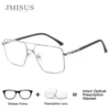 JMISUS 2025 New Arrivals Aviator Prescription Glass Men Pilot Progressive Eyewear Fashion Optical Eyeglasses