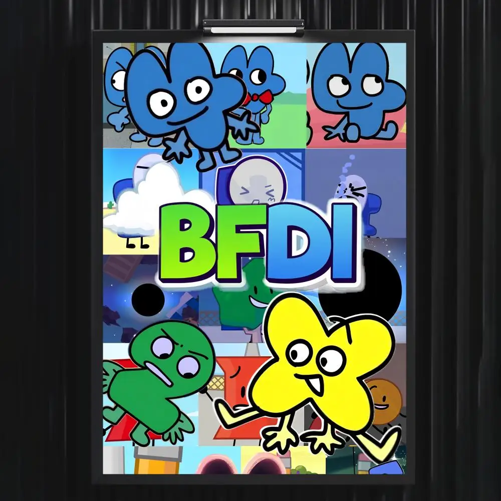 Game B-Battle For BFB Poster für Zuhause, Wohnzimmer, Schlafzimmer, Bar, Flur, klebrige Wandkunst, Druck, wasserfest, ästhetische Dekoration – Detail 14
