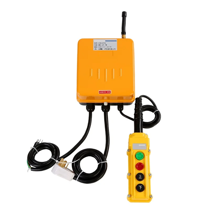 1000-5000KG Wireless Remote Control for electric lifting hoist and electric winch windlass 380V 3-phase