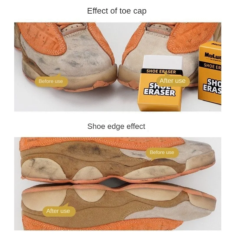 Shoes Cleaning Eraser Suede Sheepskin Matte Nubuck Leather Sneakers Fabric Cleaner Shoe Brush Decontamination Rubber Block Care 3