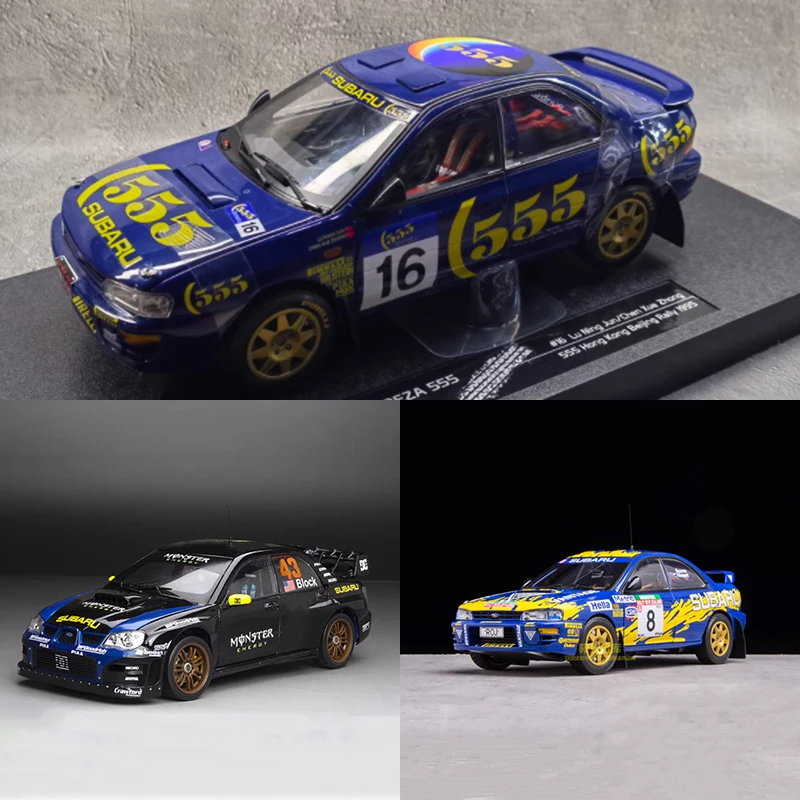 ミニカー SOLIDO1/18Subaru Impreza Monte-Carlo1995 Kyosho 1/18 Subaru Impreza 1995 Monte Carlo #5 Diecast Model