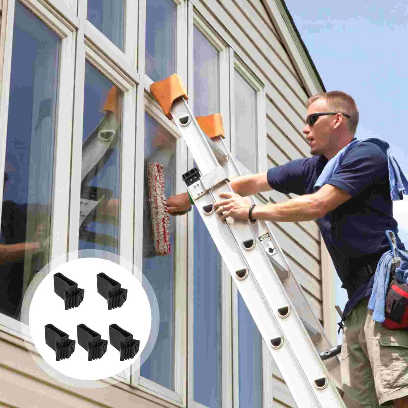 

5 шт., Защитные чехлы для лестниц, Нескользящие