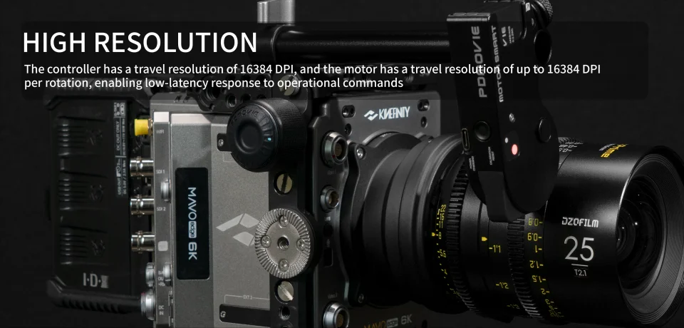 PDMOVIE LIVE AIR3 SMART MINI LiDAR Autofocus Wireless Lens Control System for Ci