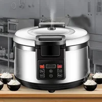 Hot Sale Multiple Functions Stainless Steel Slow Cooker Non-Stick Coating Inner Pot 15L 16L Large Capacity Rice Cooker 10 Kg 1