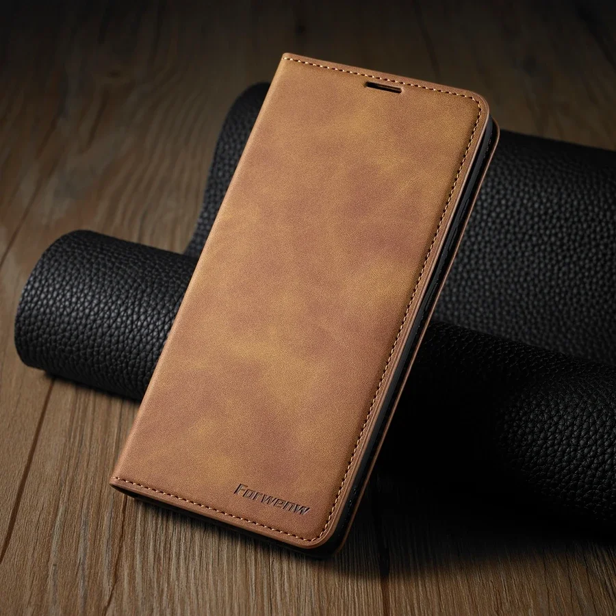 thumbnail image 1 of Wallet Business Magnetic Flip Leather Card Slot Case Cover For iPhone 15 14 Pro Max 13 12 11 SE 2020 X XR XS 8 7 6 6s Plus 5 5s, 1 of 5