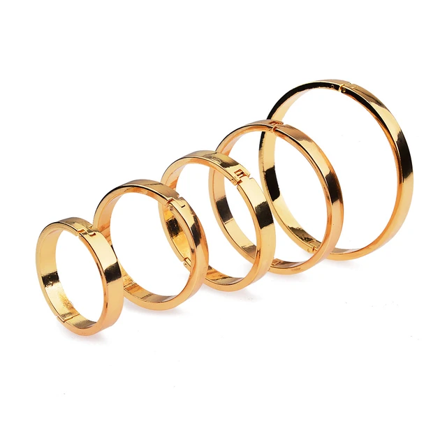 Anillo de Metal dorado para pene, juguete para adultos, bloqueo de