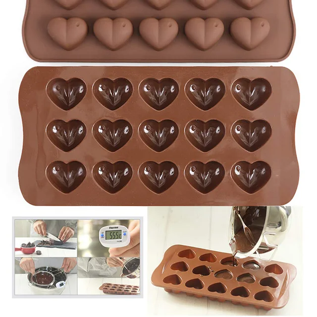 Set di 5 mini stampi per ciambelle in silicone, 48 cavità, antiaderenti per caramelle, cioccolatini e caramelle gommose a forma di anello | Leroy Merlin