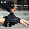 Bicycle Half Finger Shockproof Gloves With Thick GEL Silicone Breathable Anti-slip MTB Road Bike Cycling Quick Release Gloves 3