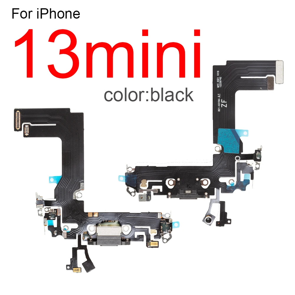Charging Port Flex Cable with Microphone Ribbon for USB Charger Dock Repair