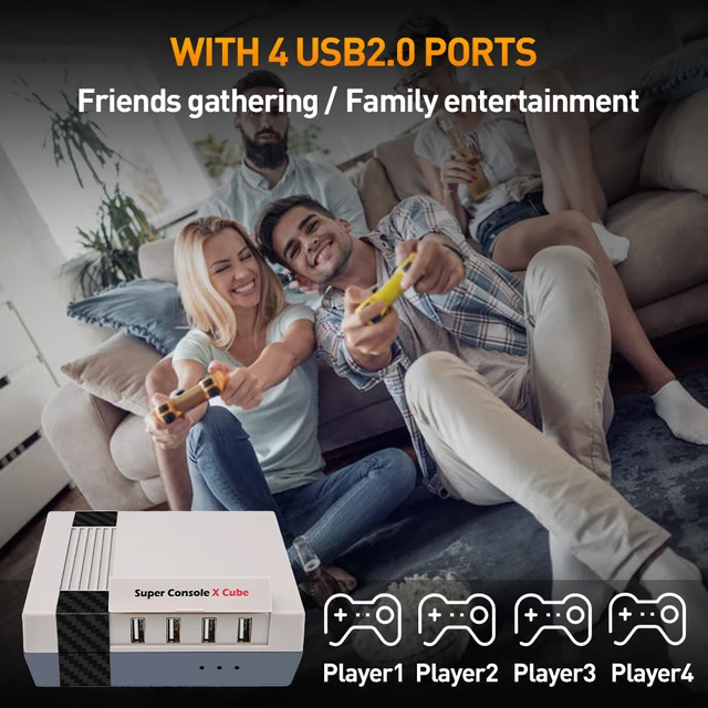 레트로 게임의 궁극적 경험: KINHANK 슈퍼 콘솔 X 큐브