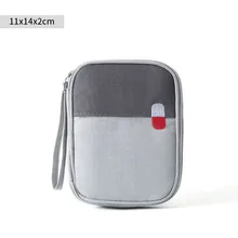  Mini Portable Medicine Storage Bag Travel First Aid Kit Medicine Bags Organizer Camping Outdoor Emergency Survival Bag Pill Case 