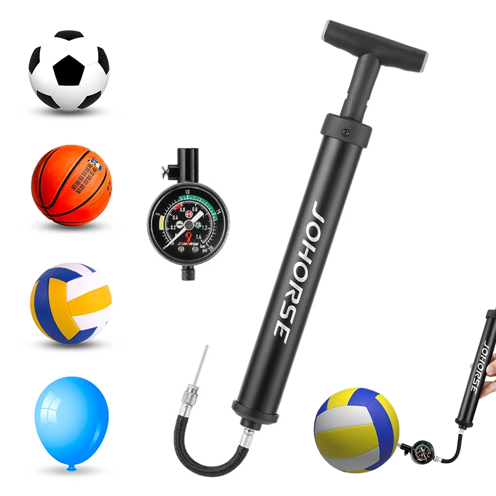 1pcs Ball Hand Pump Portable Soccer Pump Inflator Compact Volleyball Pump Multifunction for Basketball Football Volleyball