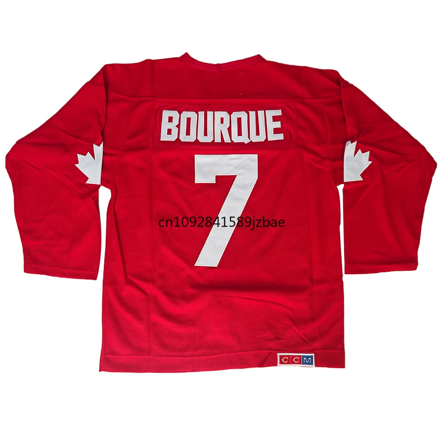 Raymond Bourque Jersey 1991 Coupe Team Canada Hockey 10 Dale Hawerchuk Jersey 99 Wayne Gretzky All Stitched Us Mens M-3XL