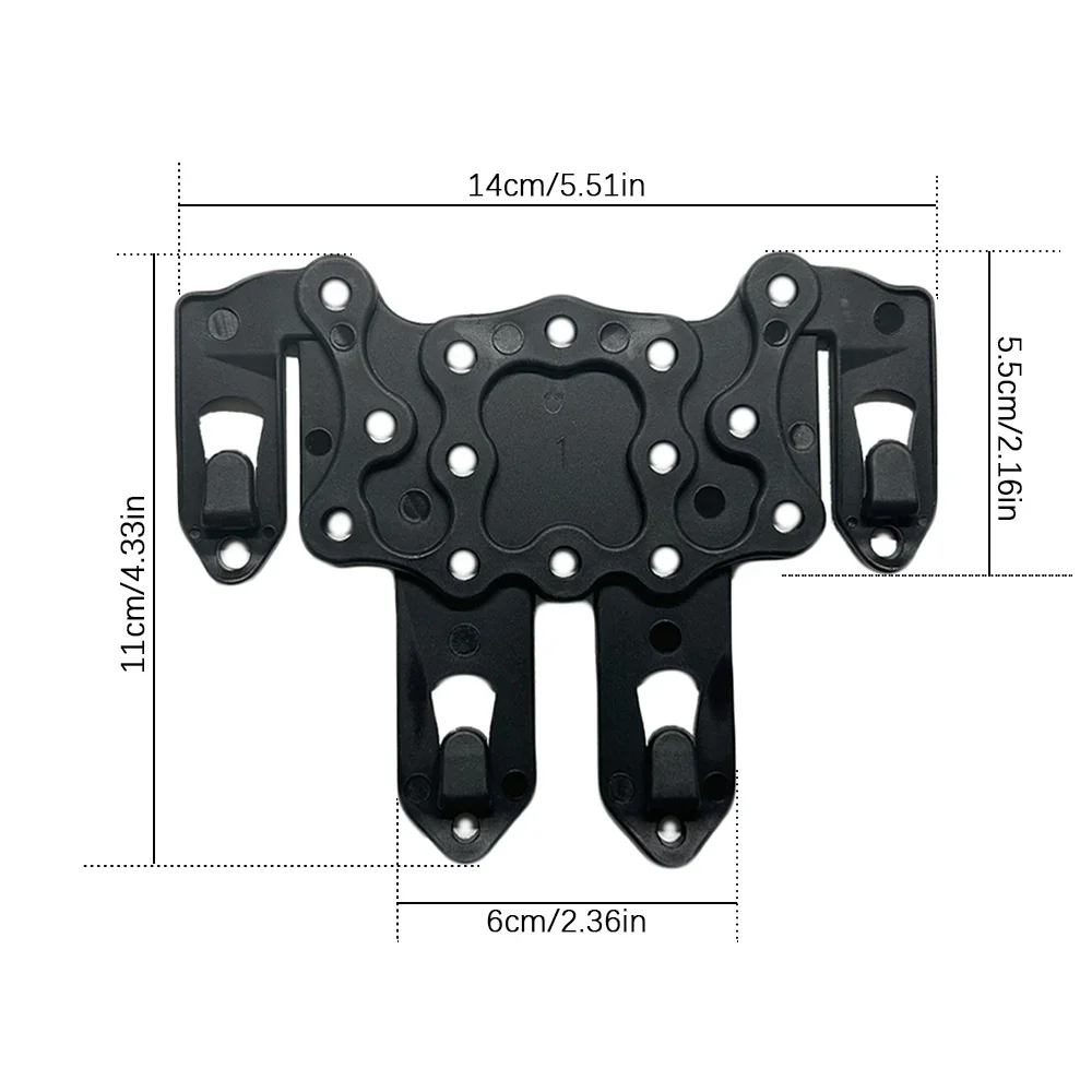 Pistol Holster Hunting Holster Gun Holster Gun Accessories MOLLE Vest Chest Glock Holster Clip