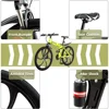 Folding Mountain Bike, 21-Speed High Carbon Steel, Adult, 26-inch Durable Tires 6