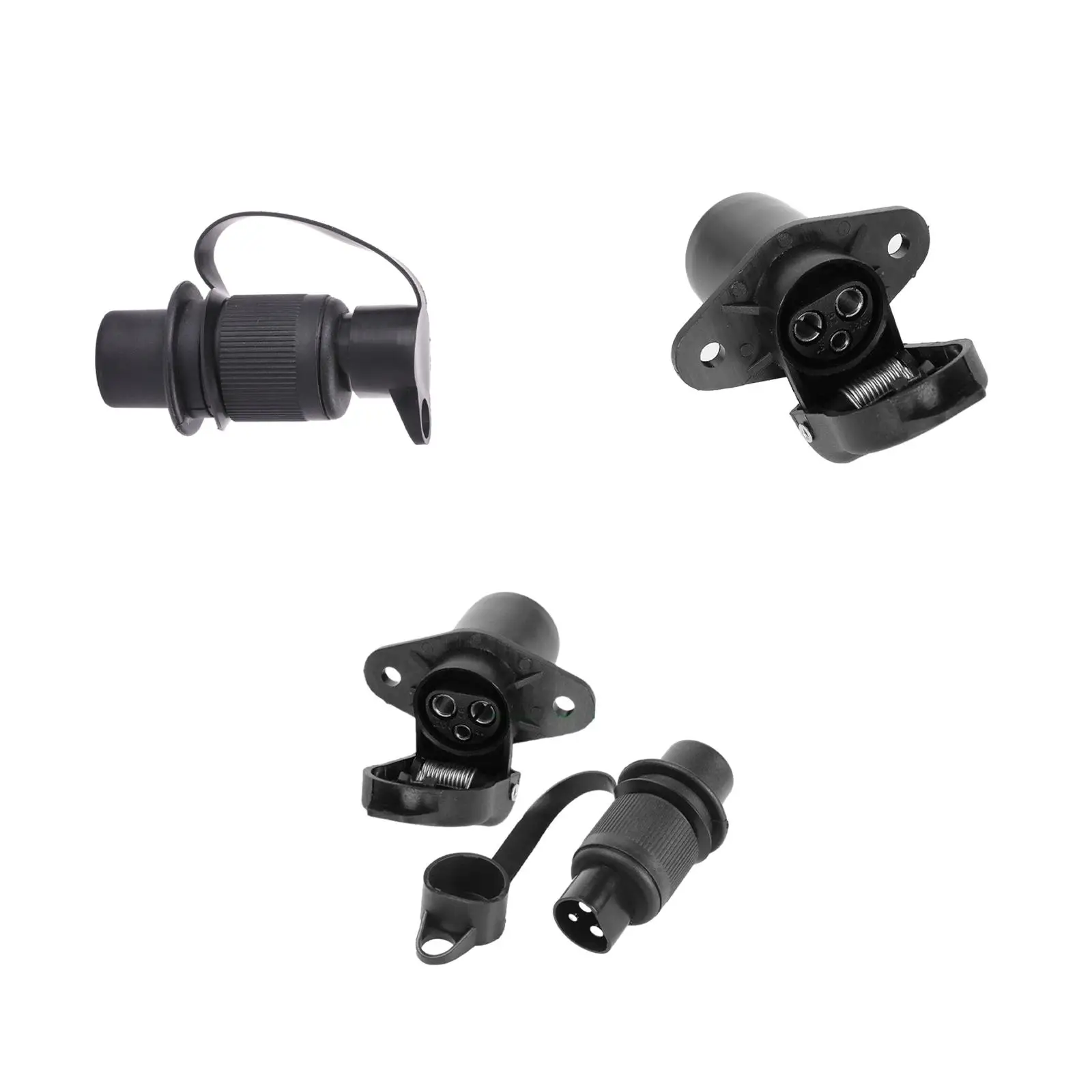 

Plug Socket Trailer Connector Towing for Auto Electrical Caravan Truck