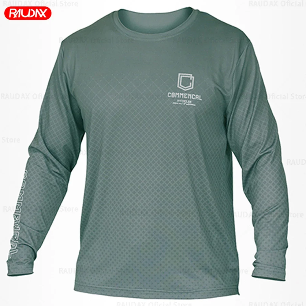 COMMENCAL 2025 Multicolor Cool Cycling Jersey Motocross Cycling Off Road Dirt Bike Riding MTB DH Men Racing Long Sleeve Shirt 4