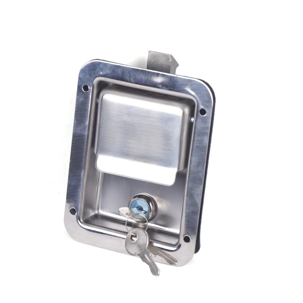 

4Pcs Toolbox Latches with Gasket Safety Stainless Steel Lock Fit for Truck Car Van Car Accessories