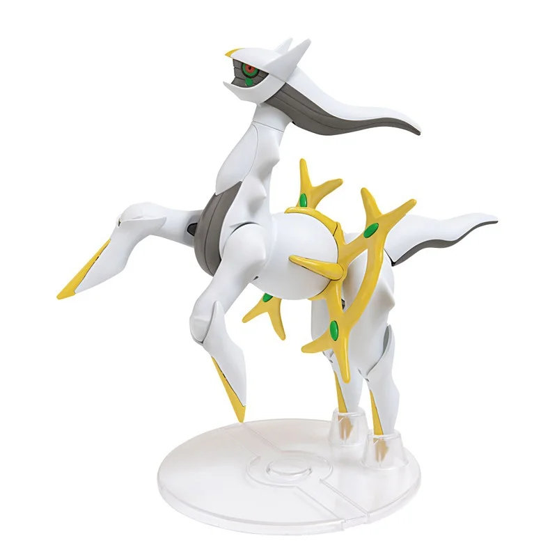 

New 2023 Pokémon Pikachu Arceus God of Creation Arceus Children's Puzzle Assembled Model Hand-made Ornament Children's Toy Gift