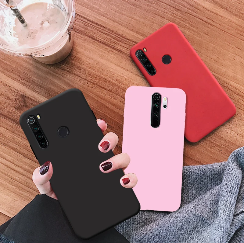 Vibrant Matte Silicone TPU Candy Color Soft Case Cover