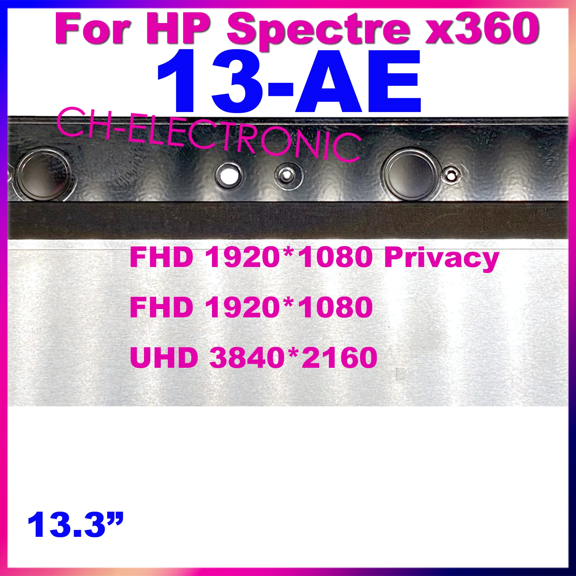 HP Spectre X360 13-AE LCD ÷ ġ ũ Ÿ  ü г, 13-Ae L02542-001 B133HAN05.5, 13.3 ġ
