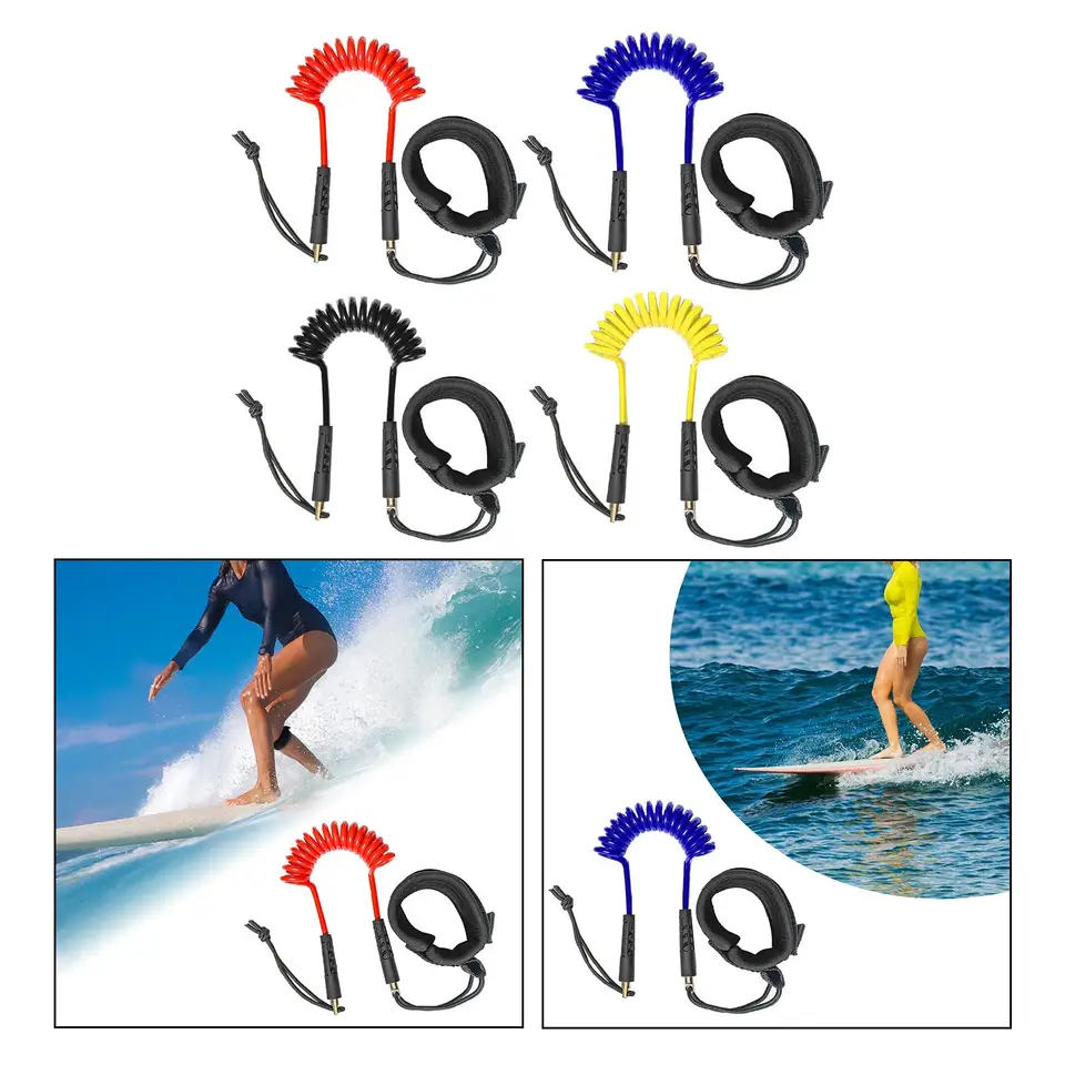 Vendita calda tavola da surf guinzaglio tpu surf gamba corda guinzaglio dritto n