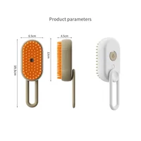Cat Dog Pet Grooming Comb with Electric Spray Water Steam Soft Silicone Brush Kitten Pet Bath Brush Massage Pet Hair Remover 6