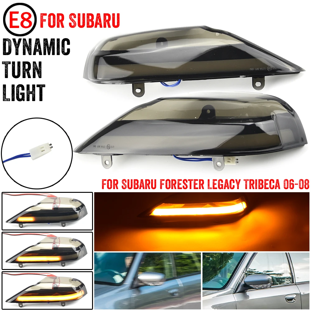 LED Car Side Rearview Mirror indicator light dynamic Turn Signal lamp