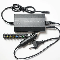 Universal 100W Travel Car Charger Adapter with 15 Connectors (100W US)