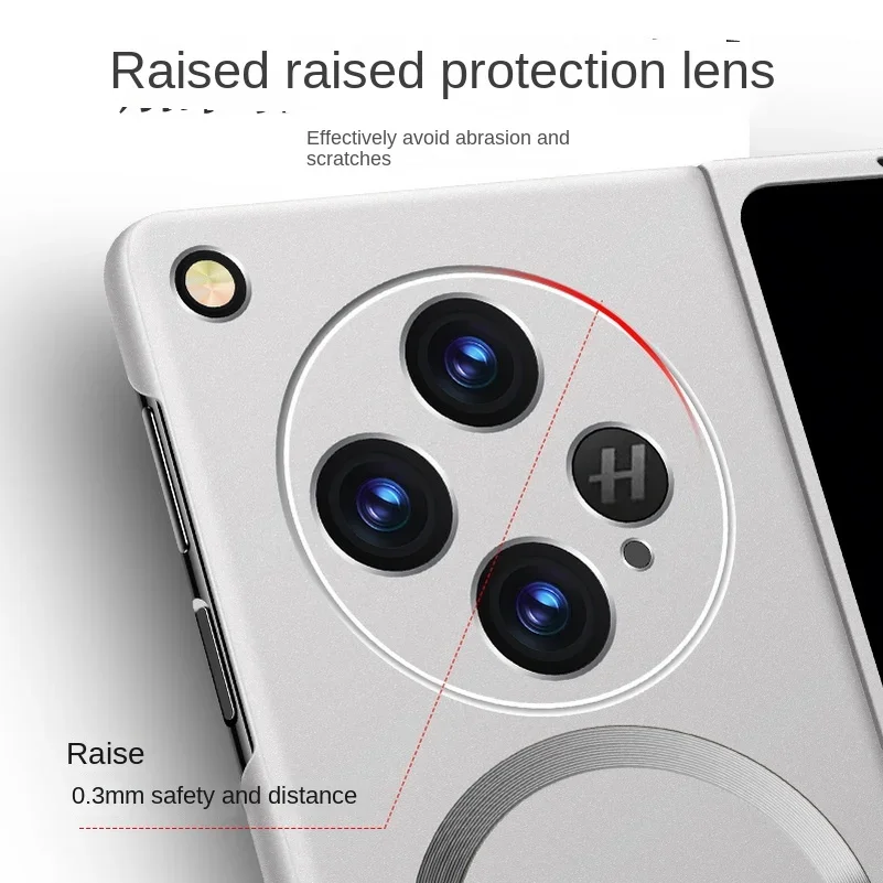 Ultra-Thin Magnetic Wireless Charger Phone Case with Camera Protection