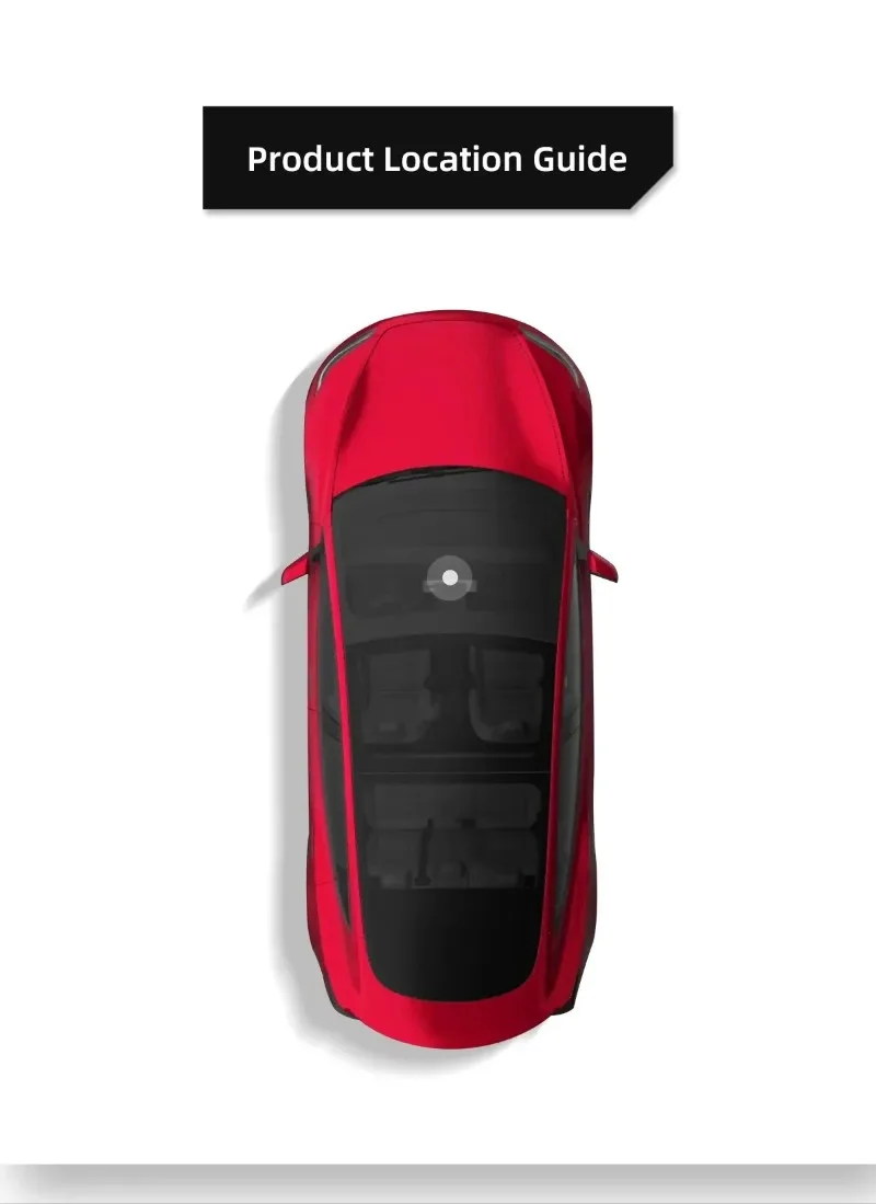 For Tesla Model Y/3 Highland Model Y Juniper Hidden Storage Box Organizer Tray U
