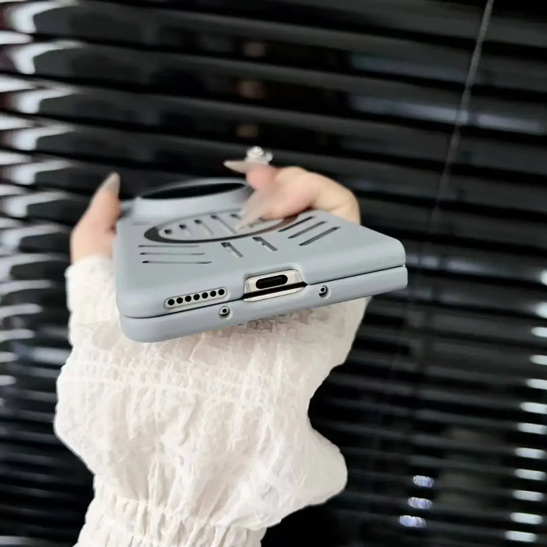 Premium Rugged Heat Dissipation Case with MagSafe for Magnetic Wireless Charging - Shockproof Bumper Hard Cover