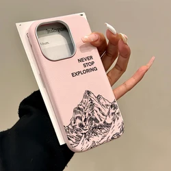 Luxury Mountain Simple Case - Premium Protective Phone Cover - Galaxy S23 Ultra (FE - P8323)